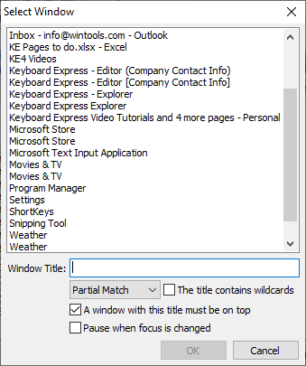 Limit a Macro to a Specific Window 